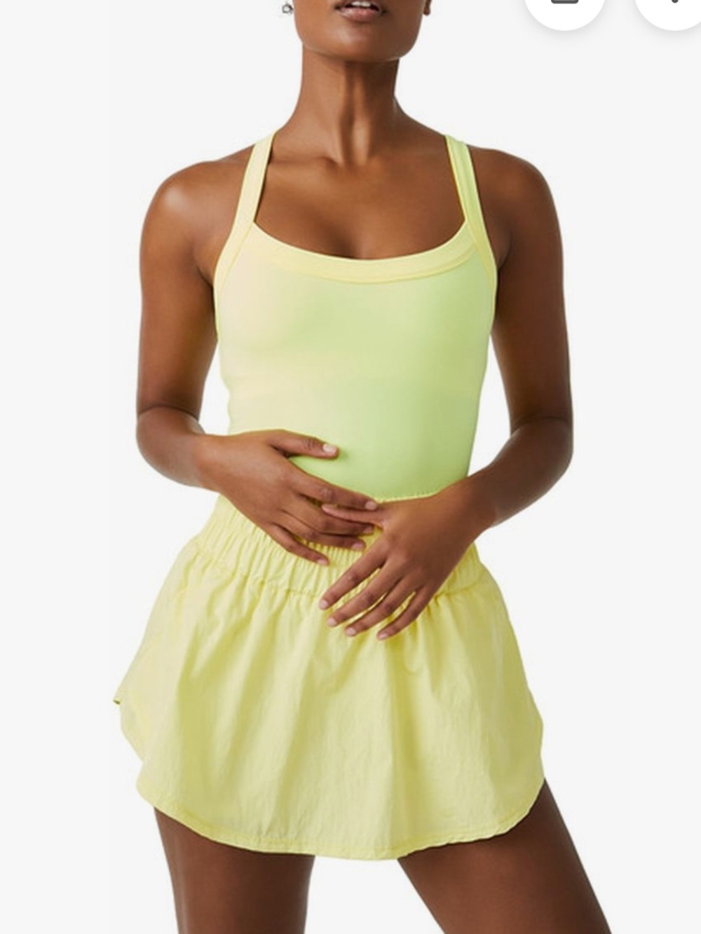 Free People Movement Way Home Skortsie Romper